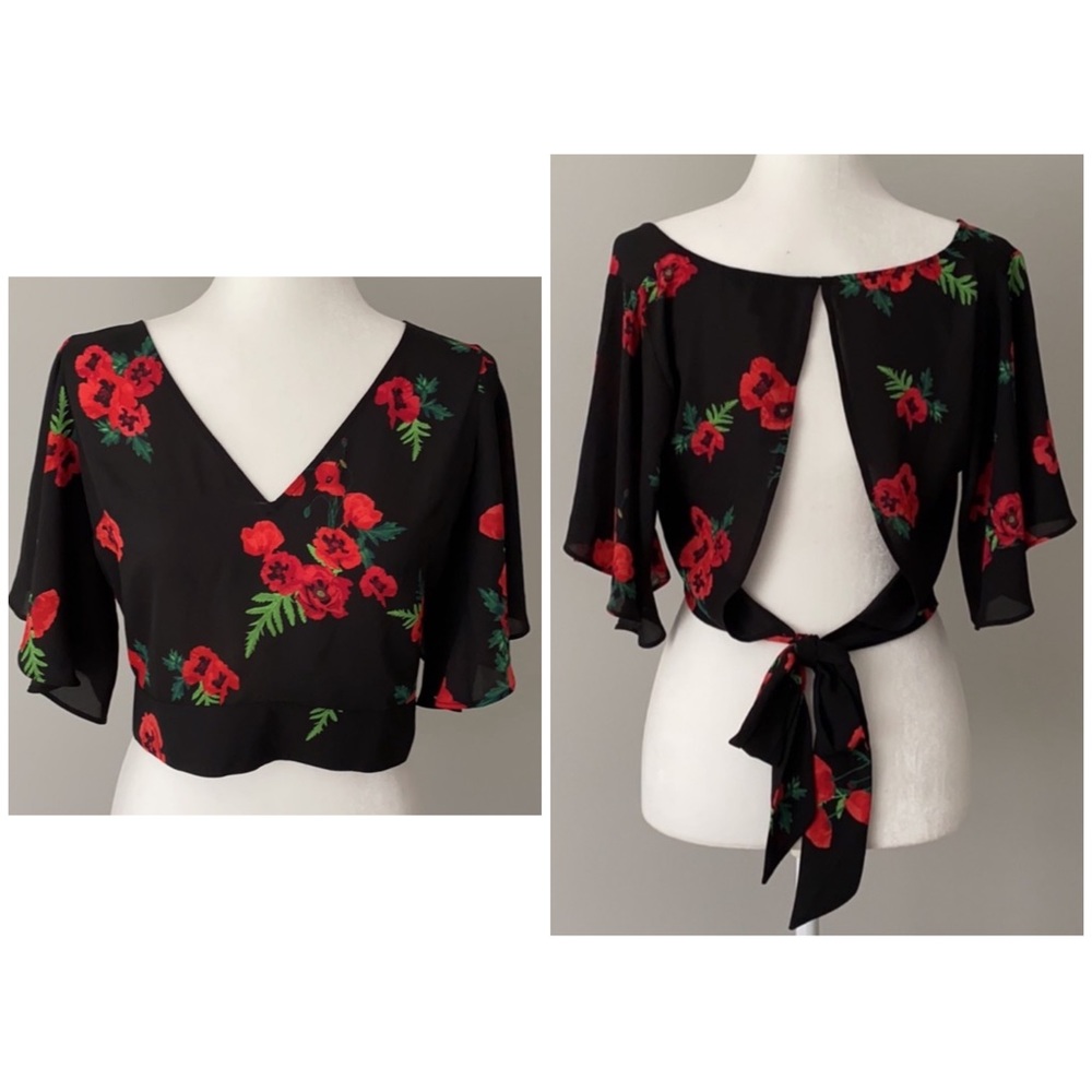 Express floral top